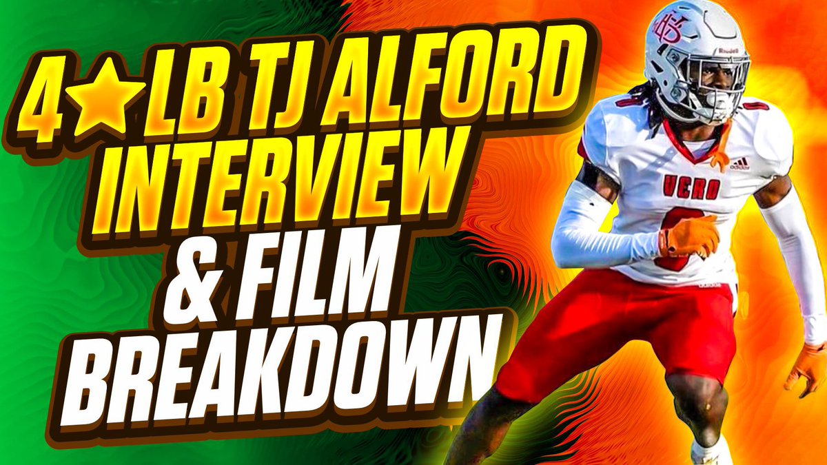 ChalupaBatmaan's tweet photo. Check out my interview & film breakdown with 2025 4βοΈLB TJ Alford! #Recruiting #LBRoom #GoCanes #TheU ππ§π©
Hit the like button π
Leave a comment π¬
Subscribe to the channel! β
Link: https://t.co/KMFwHc6PBb https://t.co/KvCqxCLHRD