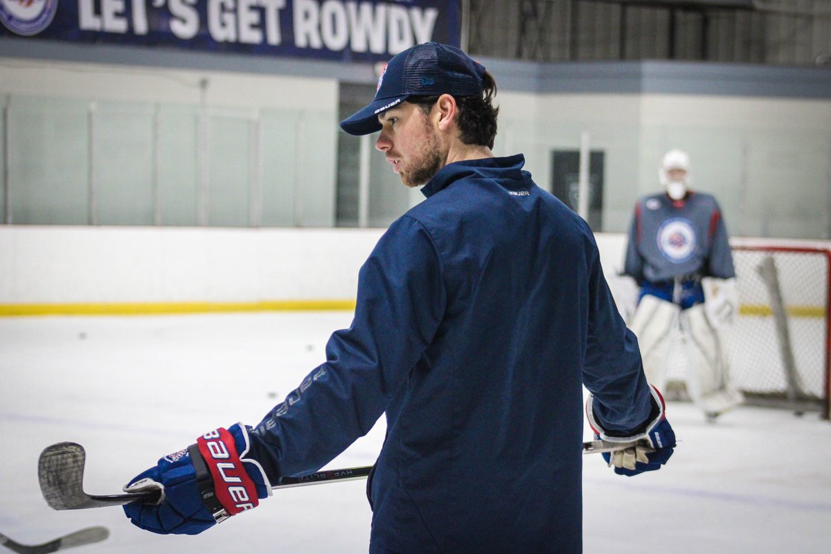 JrAmerksNAHL's tweet photo. One of our core values: compete. 👊🏼

The Jr. Amerks continue to battle it out in practice ahead of this weekend. #LetGetRowdy https://t.co/lD6CeYQxQA
