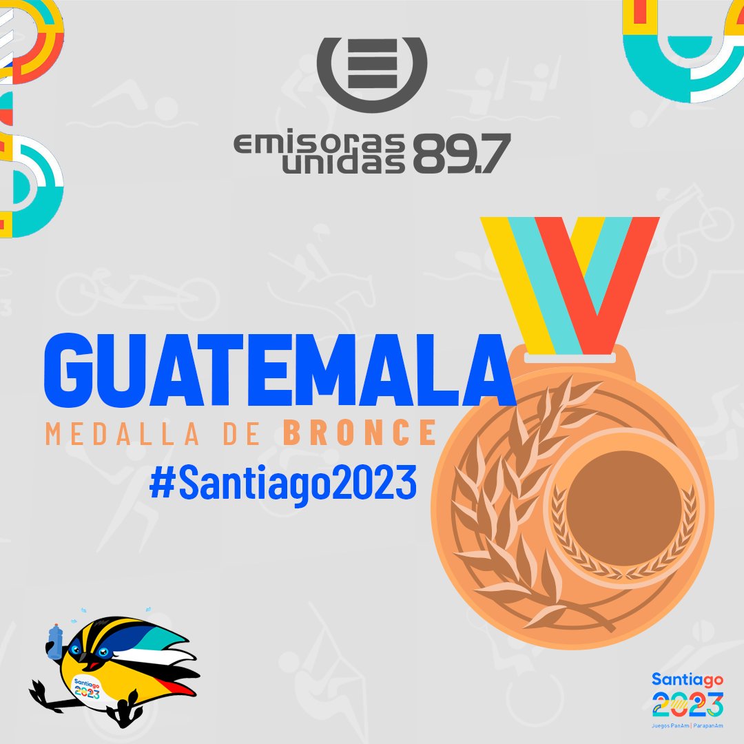 #VamosGuate🇬🇹 | ¡OTRA MEDALLA EN EL RAQUETBOL!

Gaby Martínez y María Renée Rodríguez, del Equipo de Atletas Independientes (EAI), se quedan con el bronce tras perder la semifinal por equipos ante Argentina (Natalia Méndez y María José Vargas).

#Santiago2023 
#JuegoEnChile