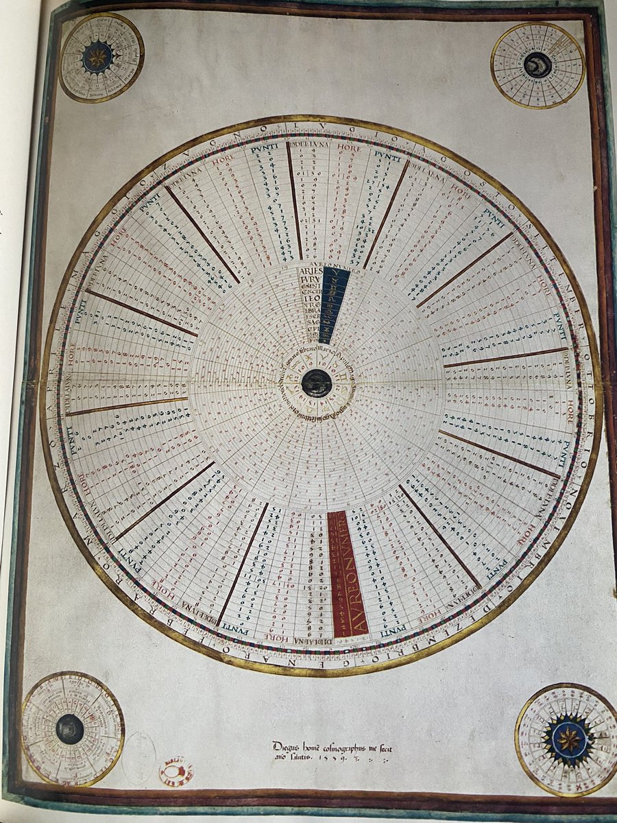 parisfinesse's tweet photo. Calendar by Portuguese cartographer Diogo Homem, 1559 
#whywestudyforSELF https://t.co/pE01epO0bn