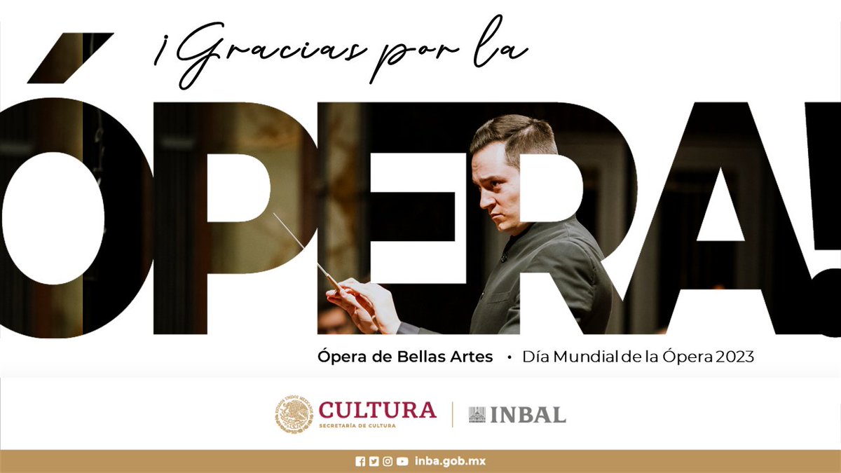 OperaINBAL's tweet photo. Iván López Reynoso, Director de la Orquesta del Teatro de Bellas Artes

#DíaMundialDeLaÓpera #WorldOperaDay #ÓperaDeBellasArtes #ViveLaÓperaVive https://t.co/Mi4AKIZ1RP