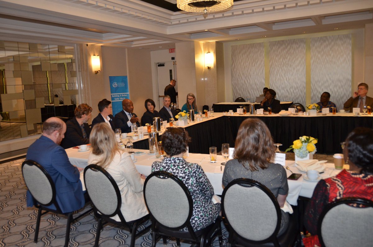 StateDeptGHSD's tweet photo. Pleasure to join @LizSchrayer and @USGLC today to talk about #PEPFAR20YearsofImpact. We also talked about the Bureau of Global Health Security and Diplomacy and our efforts to protect citizens of the United States and the world through cooperating, collaborating, coordinating and communicating across the U.S. government, as well as engaging at the multilateral, bilateral, public/private levels and beyond.