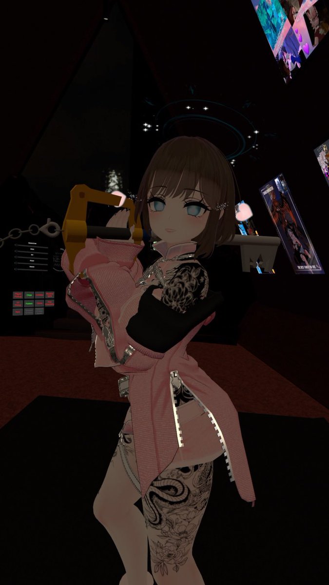GTS_Stella's tweet photo. Btw Iโm very much a Square Enix fan. I love everything from Final Fantasy to Kingdom heart and everything in between. That being said. Here a Kairi inspired outfit I made using Selestia as a base. ๐๐๐
#Vrchat #KingdomHearts #VrCosplay https://t.co/1VjophbVvq