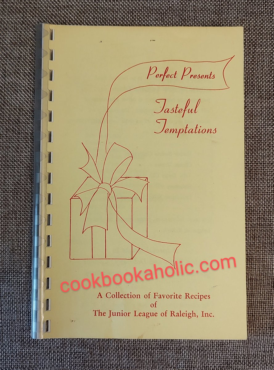 Couldn't decide between the two? Use both titles! 

'Perfect Presents: Tasteful Temptations' a Collection of Favorite Recipes of The Junior League of Raleigh, Inc.

#PerfectPresents #cookbookaholic #JrLeagueRaleigh