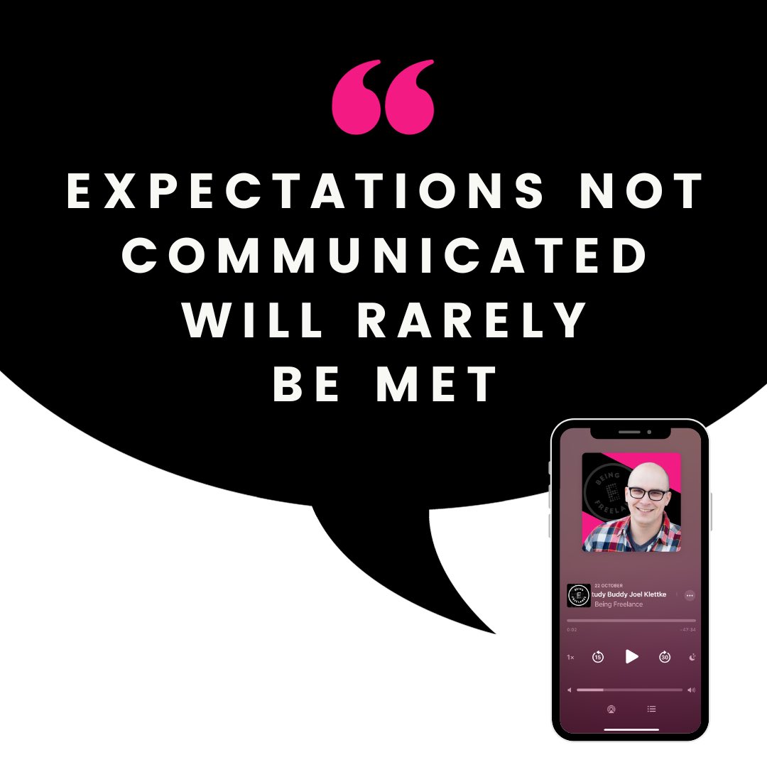 Cool, so to be clear: I’d love you to listen to the Being Freelance podcast that’s waiting for you.. and then share it when you enjoy it 👀🎧🍪