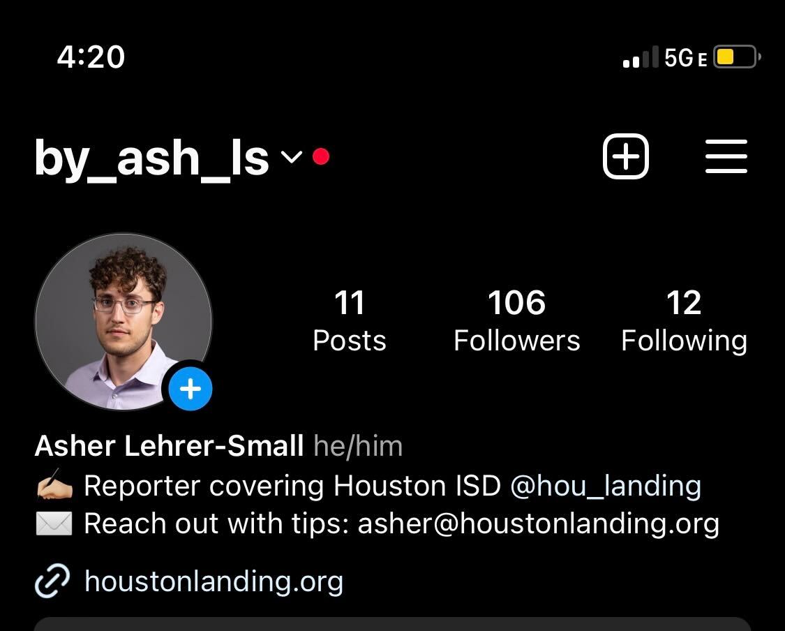 Asher Lehrer-Small tweet media