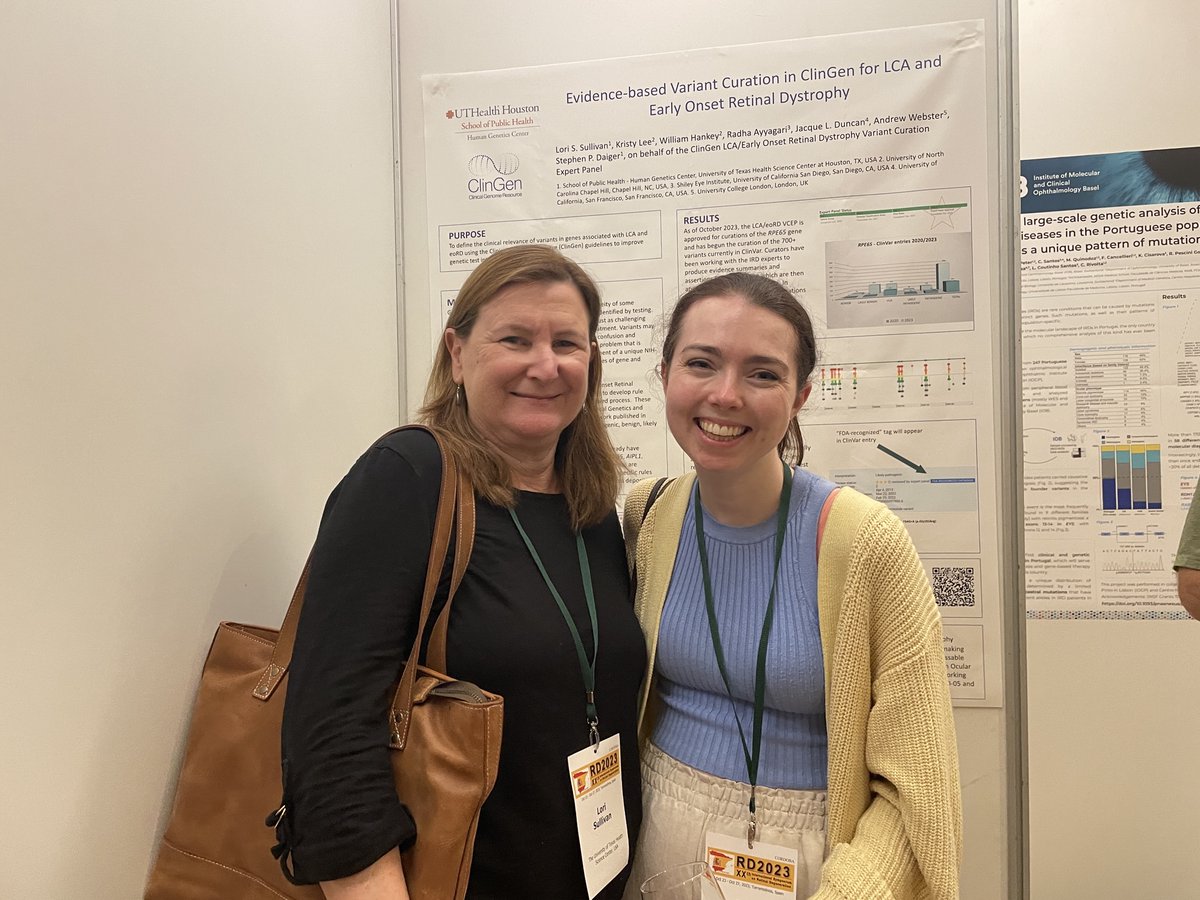 So fun to meet my new Irish collaborator at #RD2023. Solving RP around the world 😀. Thanks for connecting us @PhDWithLaura .