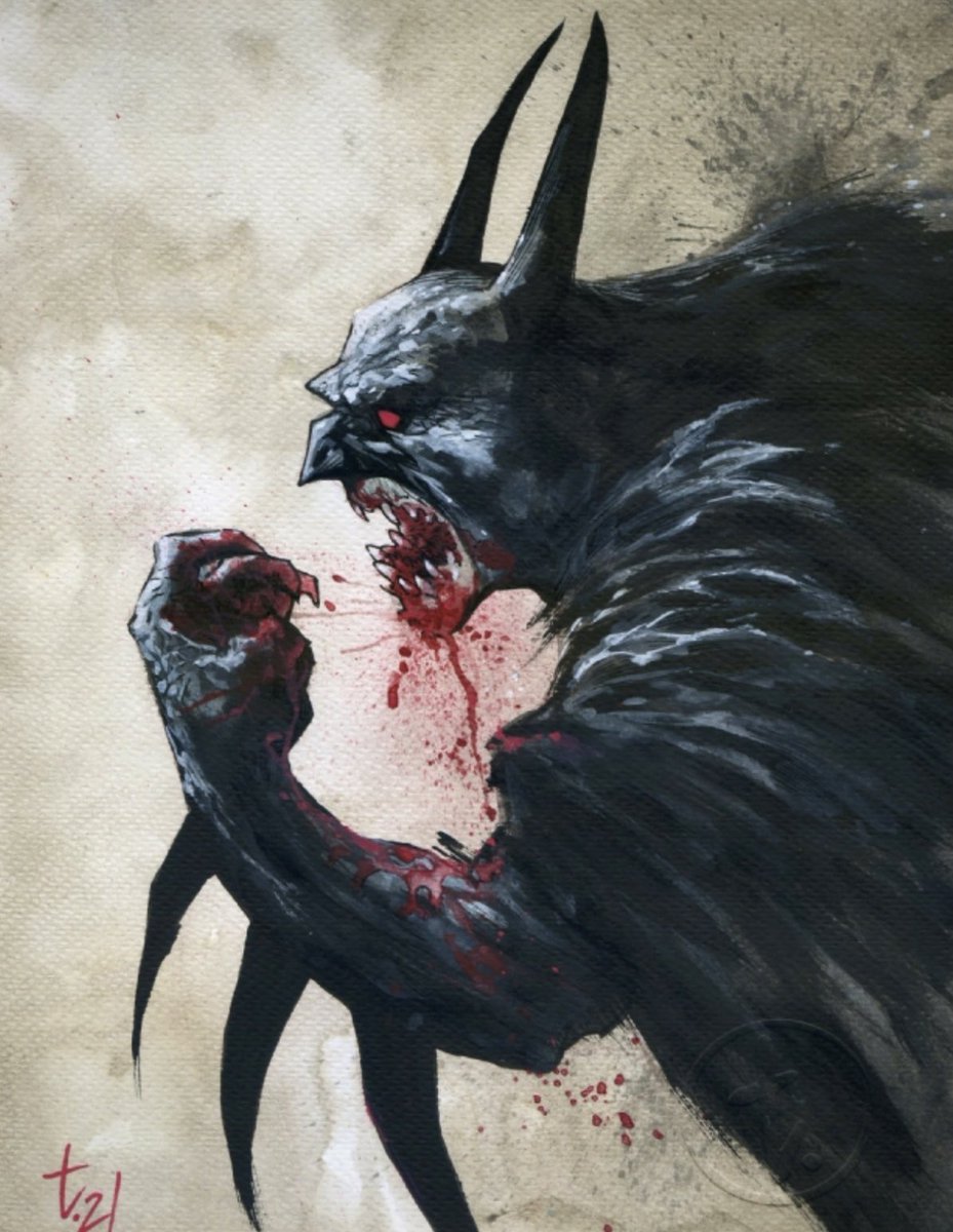 batmancurated's tweet photo. batman vampire by tirso cons https://t.co/BMJMU32coa