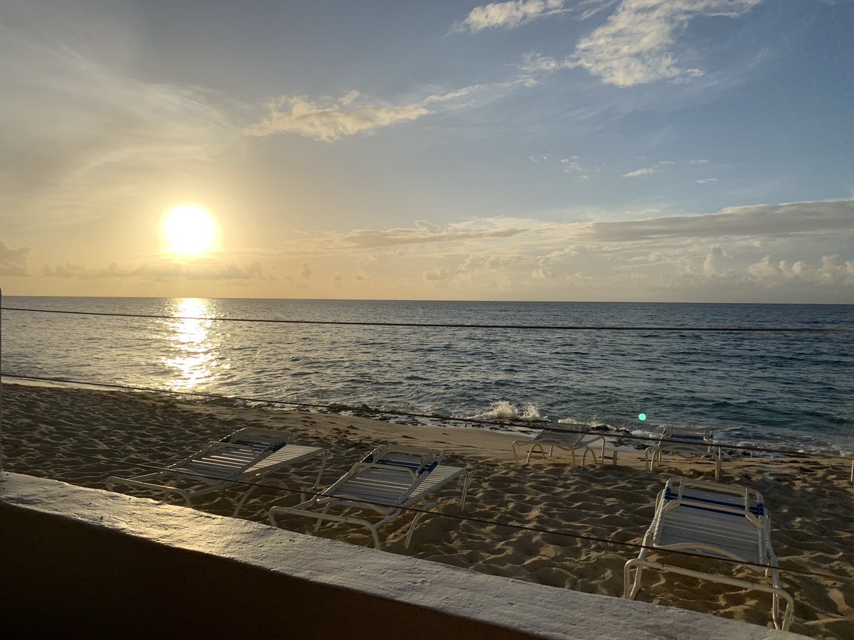 My view from Beach Side Cafe in Frederiksted, St. Croix. Loving life!