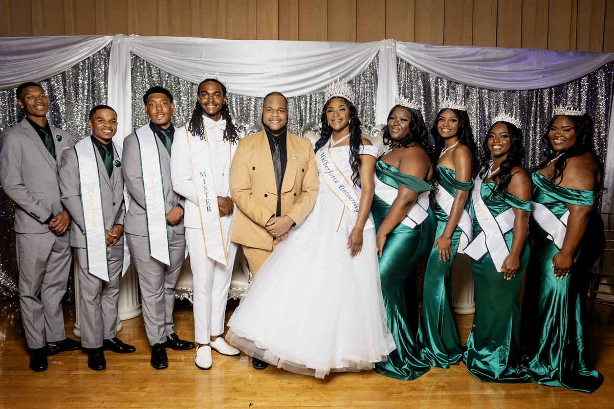 We have officially crowned, honored, and welcomed our university Royal Court Officials! Congratulations to the 19th &amp; 97th Mister and Miss Wilberforce University and their Royal Court Members! #wu1856 #Royal #HBCU