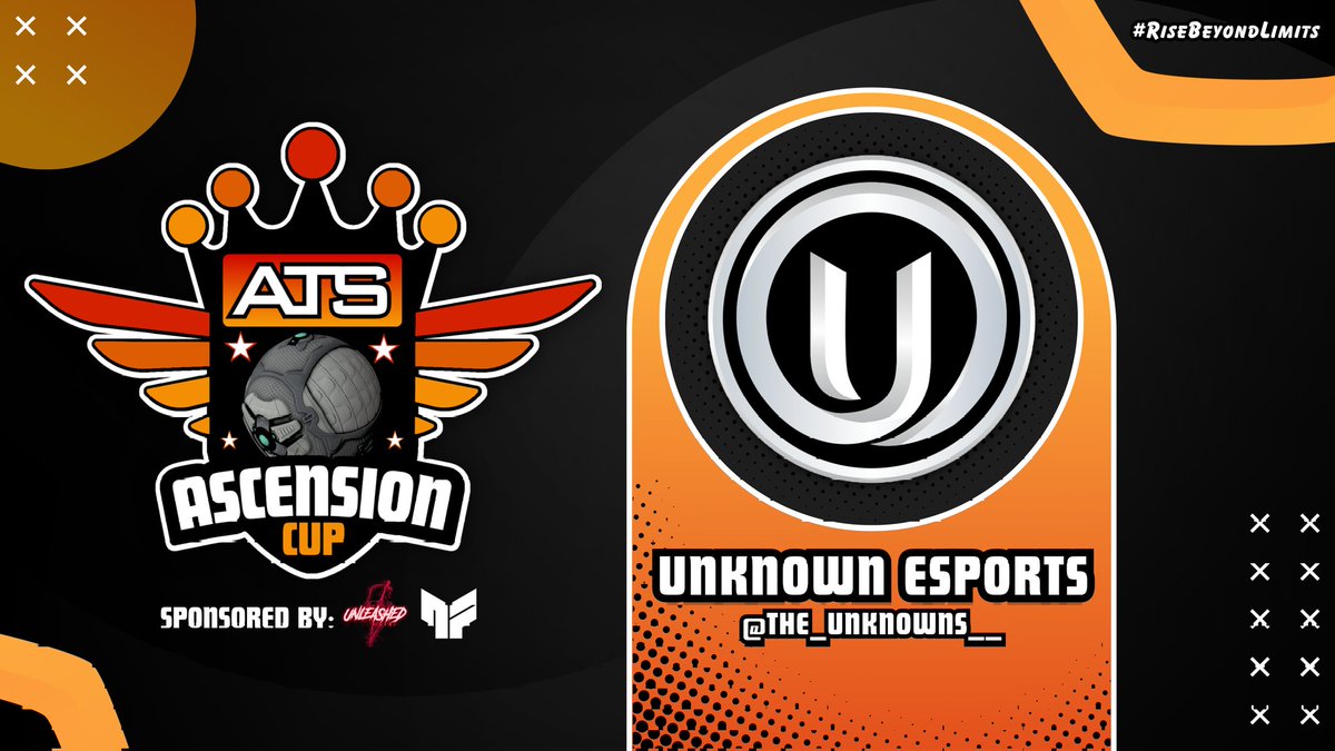 Our next Org Spotlight goes to <a href="/The_Unknowns___/">The Unknown Esports</a>! Always ready to do battle and showcase their skills, they have a strong team ready to take over the Ascension Cup! Definitely one to watch out for! #RiseBeyondLimits sponsored by @UnleashedNA &amp; <a href="/NolaFlightGG/">NOLA FLIGHT</a>