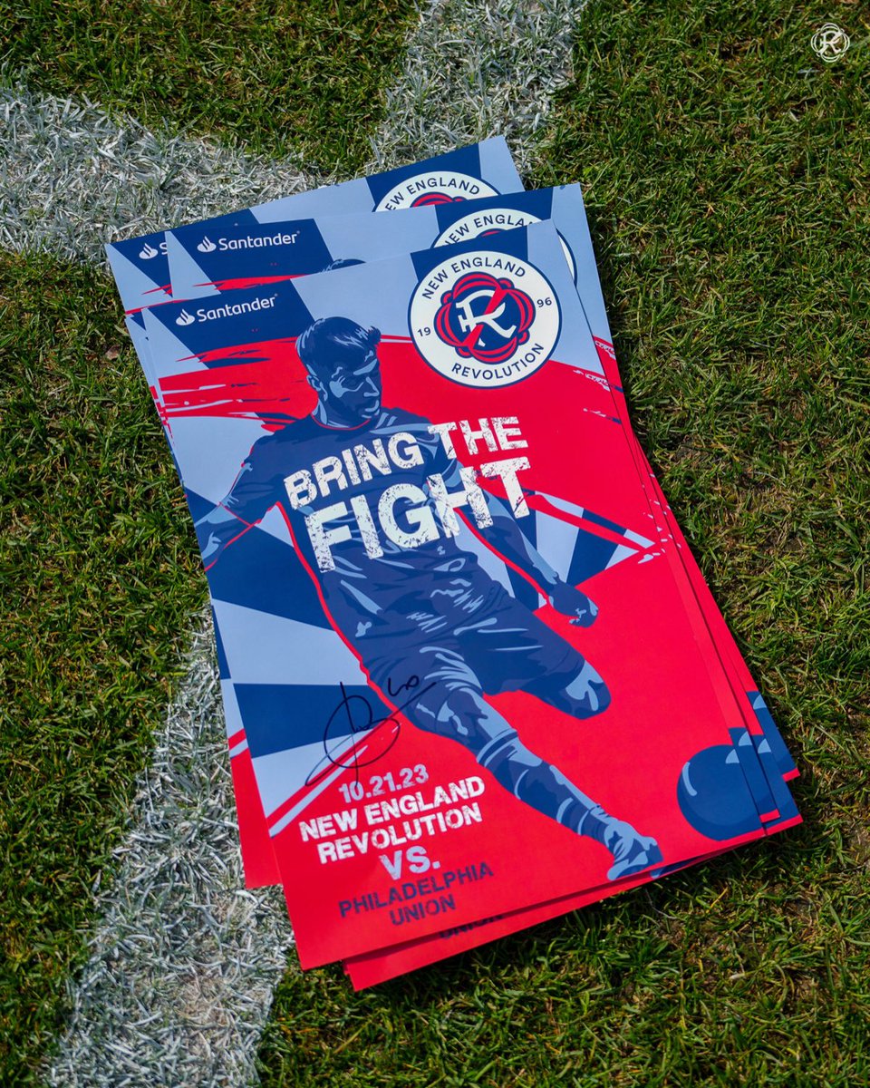 NERevolution's tweet image. 🚨GIVEAWAY🚨

Did you miss grabbing a Poster by Supporters at our last regular season match? Don’t worry! We’ve got you (and these are signed by Capiii!)

We’ve got FIVE to give away! All you have to do is:
➡️ Make sure you’re following us. 
➡️ RT this post!