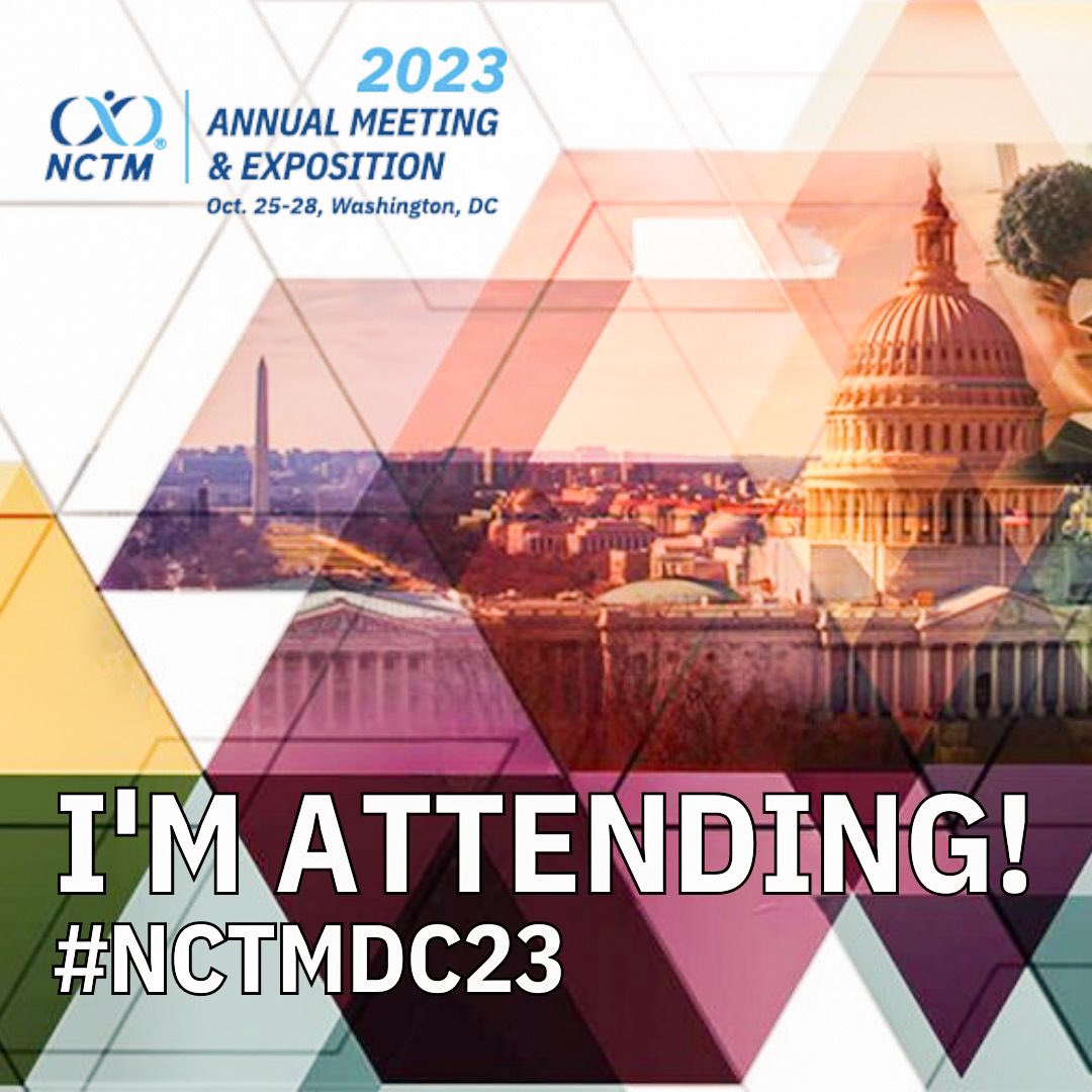 MsFuquasClass's tweet image. Excited for all the learning that will be taking place! @RMSortn #NCTMDC23
