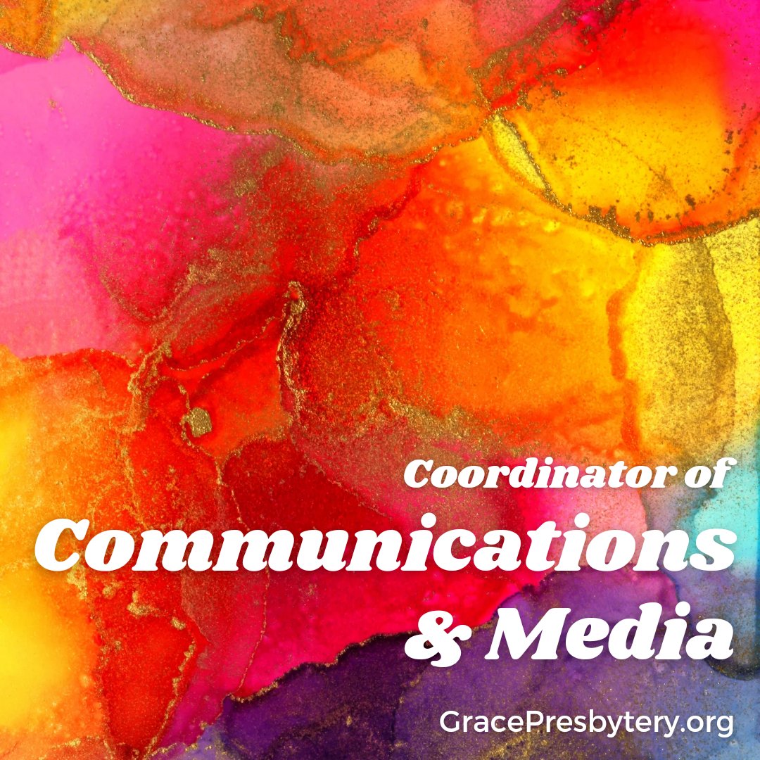 We are looking for a person to develop and execute communications strategies to raise public awareness of our ministry and mission, as well as the ministries and missions of our congregations. Learn more: gracepresbytery.org/job/coordinato… #pcusa #jobs #dfwjobs #communications #media