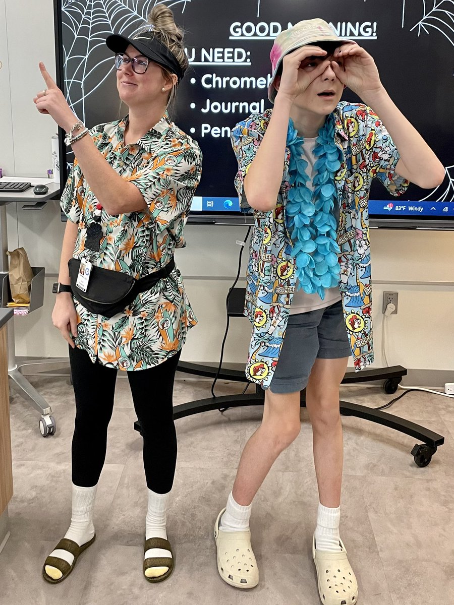 MsThomason_KMS's tweet photo. We’ve got our sights set on some awesome destinations! @BuceesUSA #GetAwayFromDrugs #TackyTourist #RedRibbonWeek2023 #KMSCougarPride https://t.co/hWUfxI9Bf0