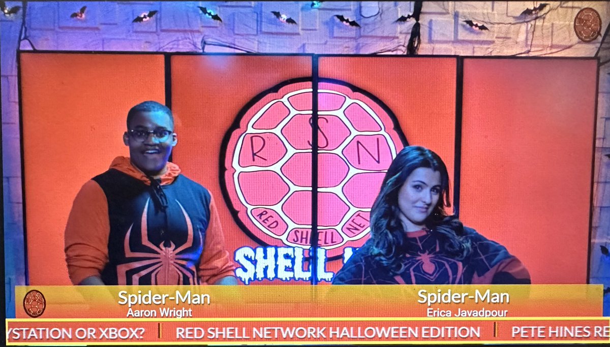 Spider-Twins! <a href="/EricaJavadpour/">Erica Javadpour</a> <a href="/WrightAaronC/">A.C.</a> #RedShellNetwork