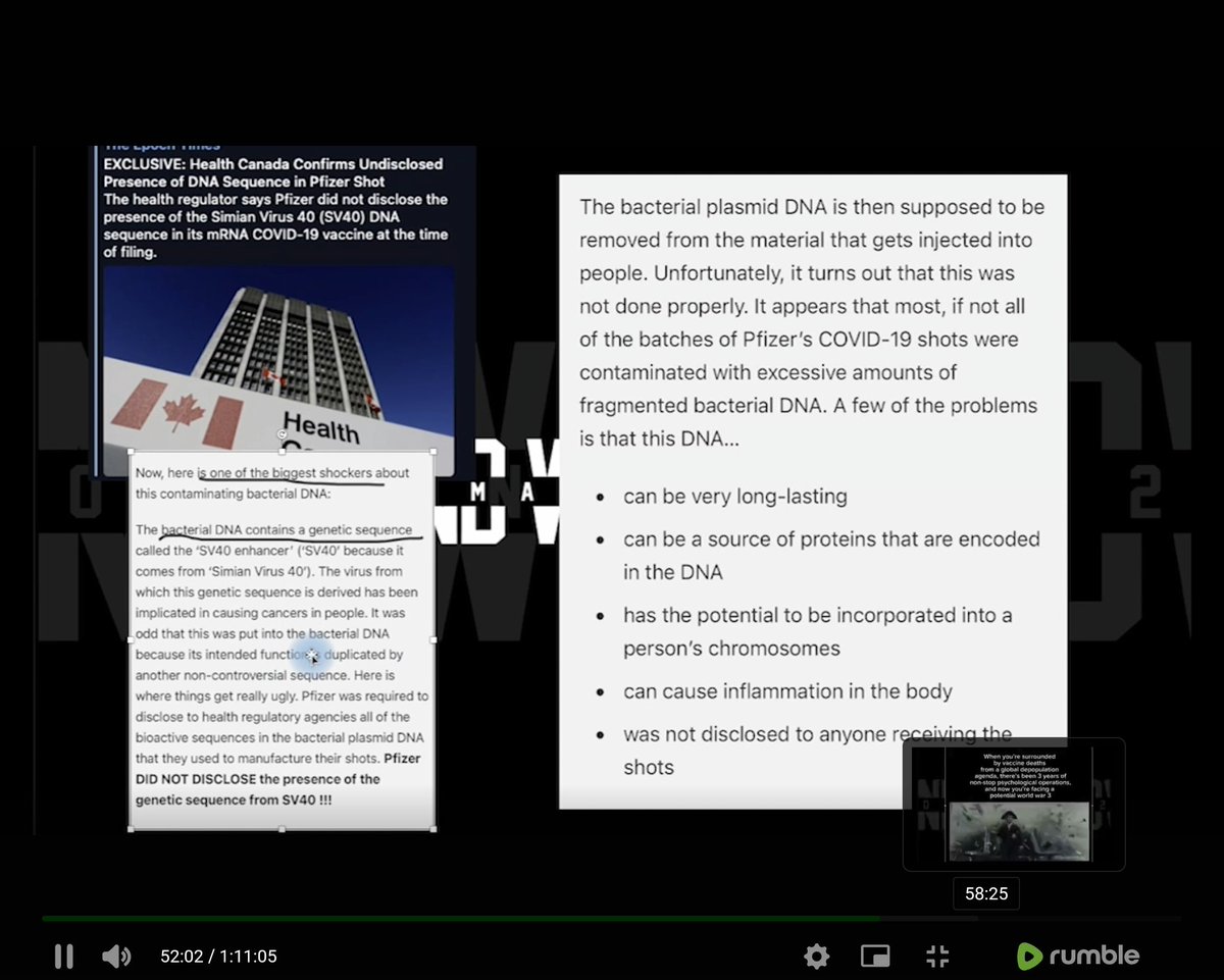 The truth is coming out. Say He'll no