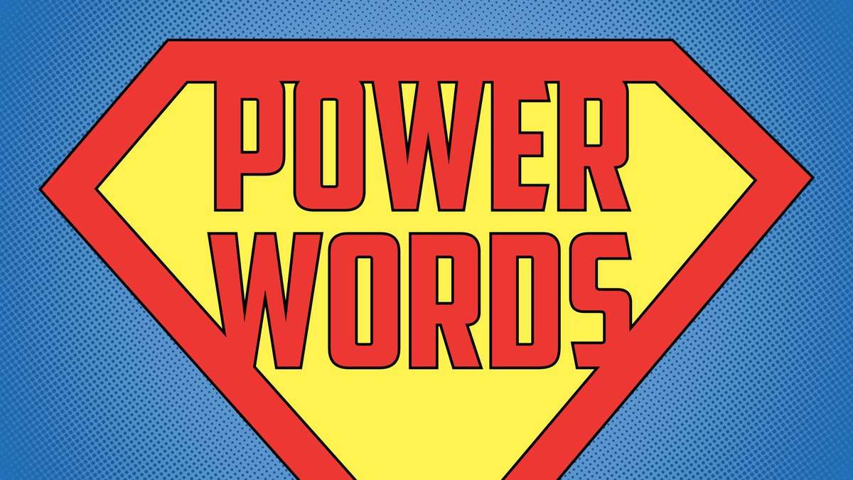 mindislandesign's tweet photo. Power words are often used to evoke an emotional response to persuade readers or listeners to take a specific action. This list includes words you can use to bring your writing to the next level.

https://t.co/koBYneRHBa https://t.co/uQDVndZ6l6