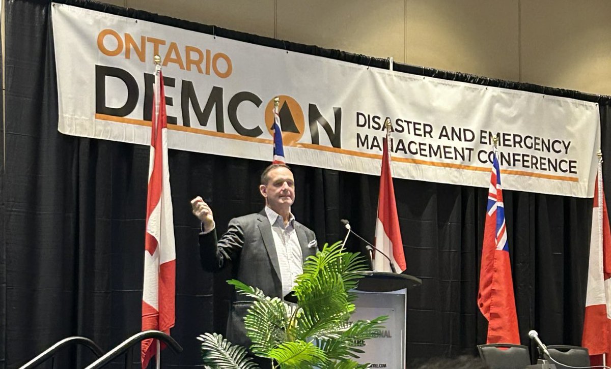 PaulLadouceur5's tweet image. A great few days at the Ontario Disaster and Emergency Management Conference! @OntarioDEMCON 
#DEMCON