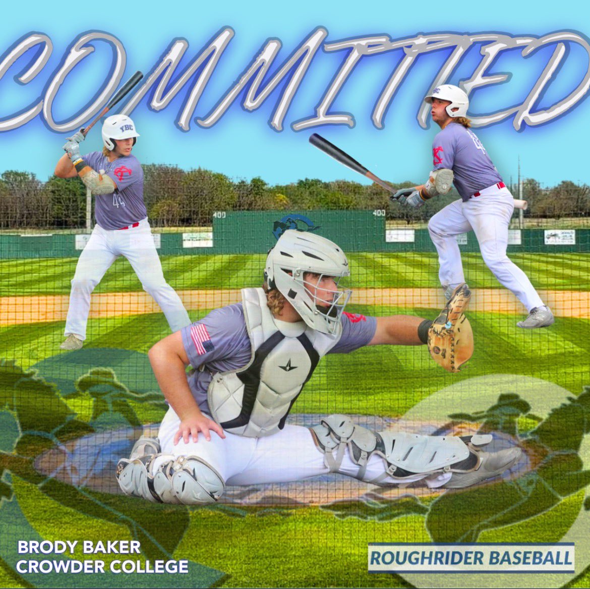 Thanks to my family, my coaches, and all my teammates who have pushed me to where I am today! After a great conversation with <a href="/NickDoughty/">Nick Doughty</a> and <a href="/TLalle31/">Travis Lallemand</a> I’ve been blessed with the opportunity to continue my academic and baseball career at Crowder College. #GoRoughRiders