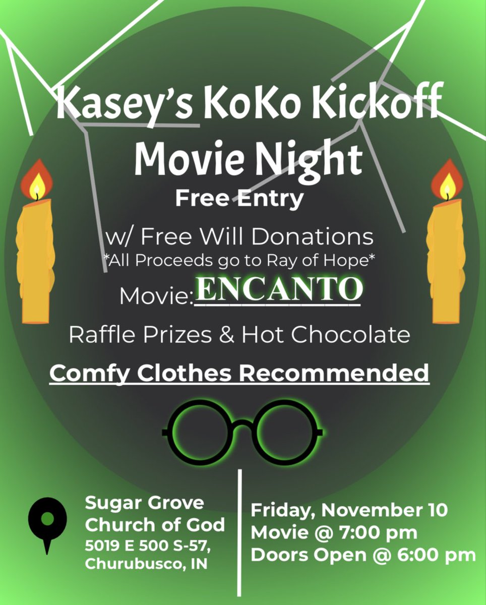 Kasey_Snyder29's tweet photo. Kasey’s KoKo sales start again Nov 9! Can’t wait for the kickoff movie night, see you there! Orders: https://t.co/DNUPAJyqrM https://t.co/bW5879QORr