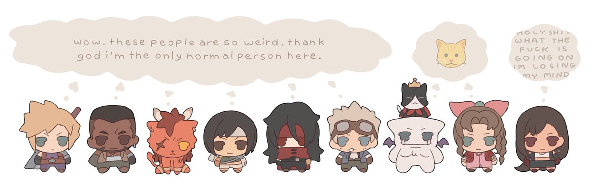 i love ff7 (: