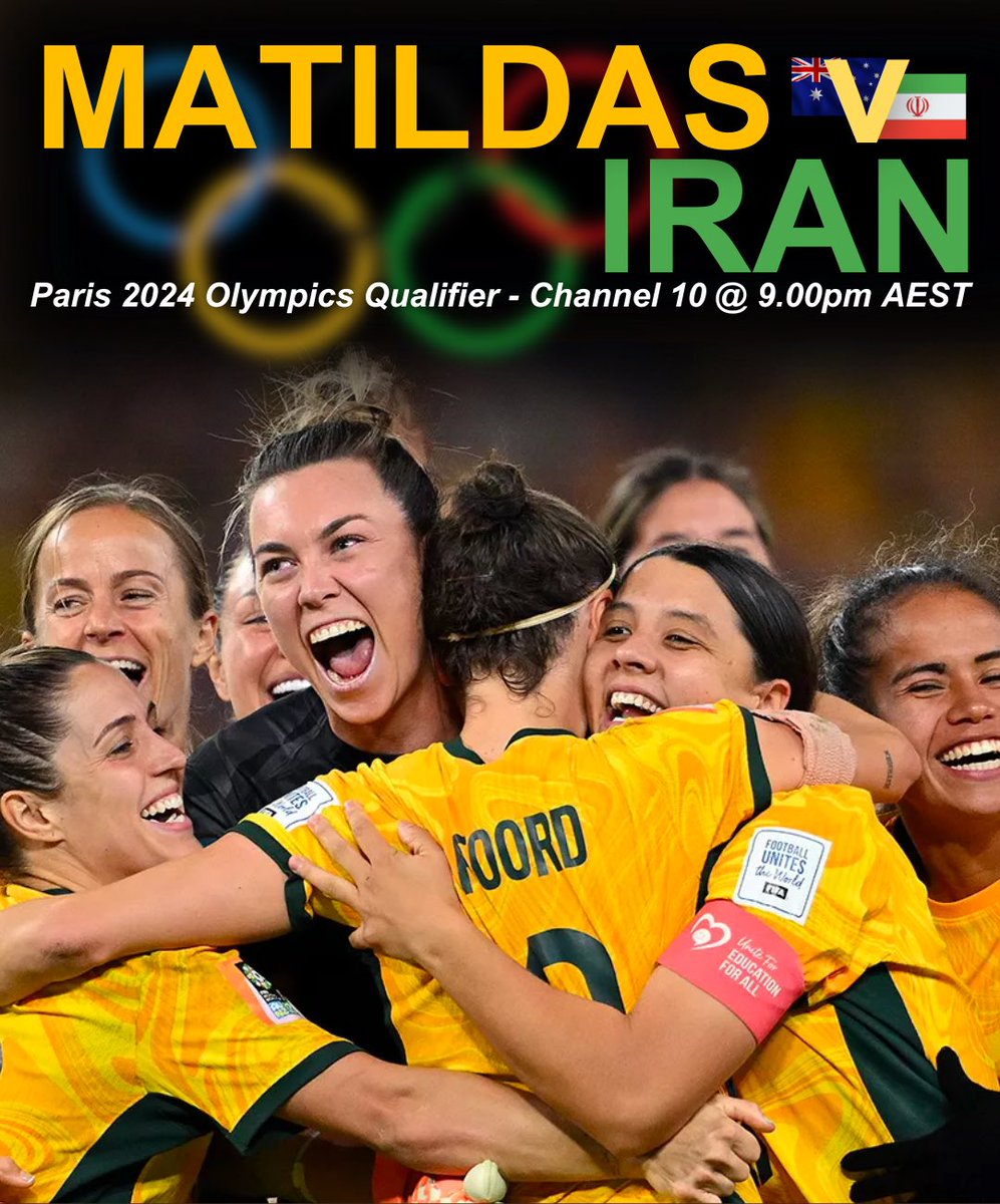 The band is back together on the path to @Paris2024. Watch @TheMatildas live on @10BoldAU in QLD, WA and NT and @Channel10AU in NSW, ACT, VIC, TAS and SA.