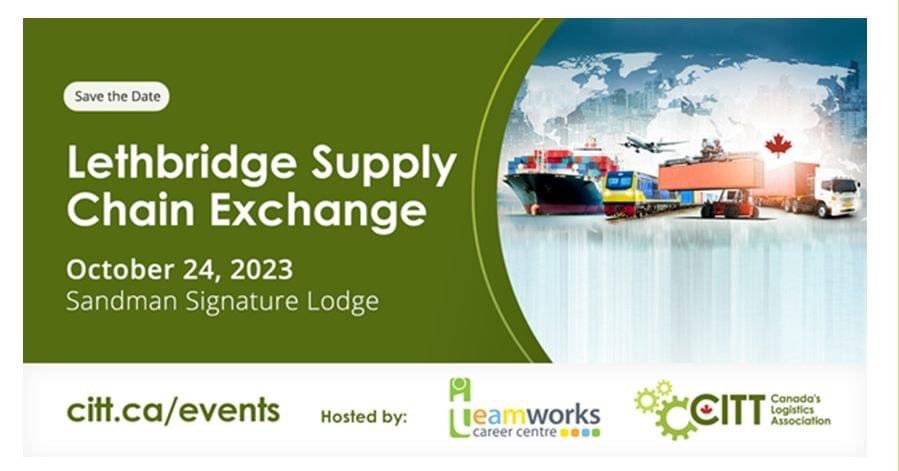 CITT and Teamworks Career Centre came together yesterday in Lethbridge for a day of learning, networking &amp; celebrating the supply chain industry. A huge thank you to Trevor Lewington, CEO of Economic Development, Lethbridge for keeping us on track as our MC for the day!