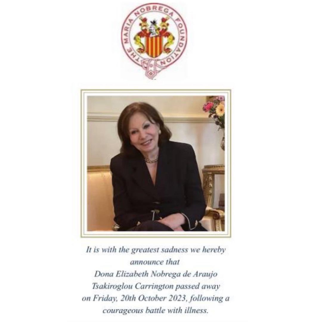 The Maria Nobrega Foundation tweet media