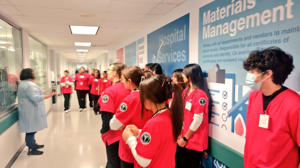 Thank you <a href="/CarterBloodCare/">Carter BloodCare</a> for allowing our #CHS_HealthScience Practicum classes to tour your facility today!  We appreciate your time and the opportunity to learn about the steps involved with collecting, testing, and distributing blood to patients in need! #CastleberryCTE