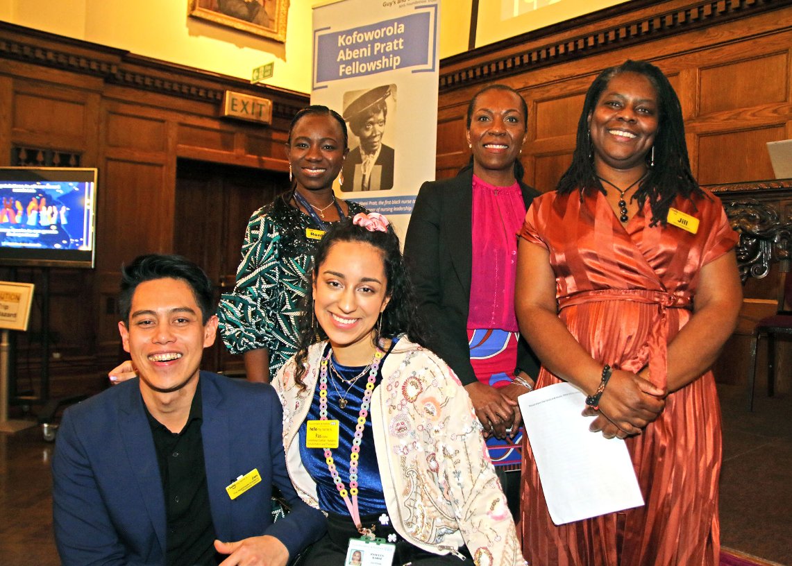 Nursing Times (@nursingtimes) on Twitter photo A round of applause for <a href="/GSTTnhs/">Guy's and St Thomas'</a> for winning the Dame Elizabeth Anionwu Award for Inclusivity in Nursing and Midwifery award. Sponsored by <a href="/LSBU/">London South Bank University - LSBU</a>. #NTAwards A round of applause for <a href="/GSTTnhs/">Guy's and St Thomas'</a> for winning the Dame Elizabeth Anionwu Award for Inclusivity in Nursing and Midwifery award. Sponsored by <a href="/LSBU/">London South Bank University - LSBU</a>. #NTAwards