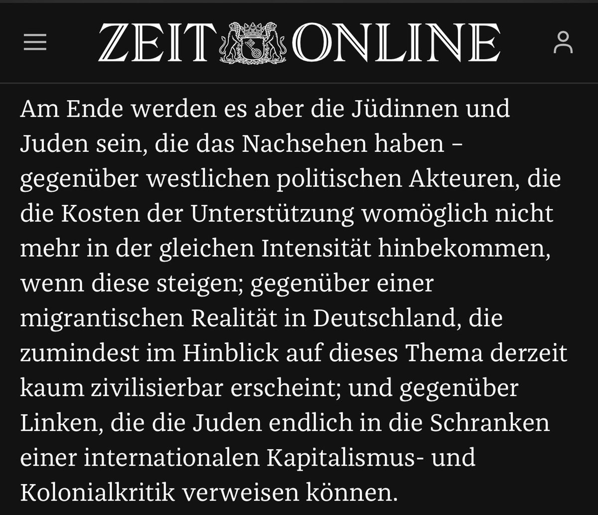 „Migrantische Realität derzeit kaum zivilisierbar“: <a href="/ArminNassehi/">Armin Nassehi</a> jetzt authentisch durchgeknallt. zeit.de/kultur/2023-10…