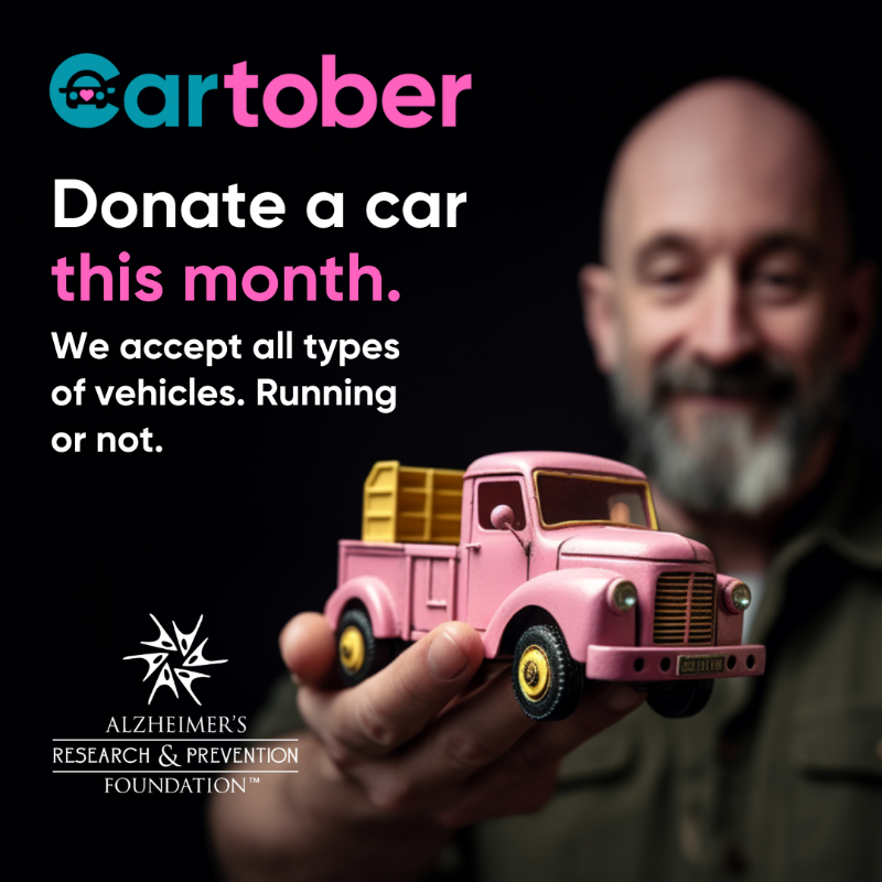 PreventAD's tweet photo. 🚗 #Cartober - turn your old car into a vehicle for change &amp; support Alzheimer's research this month! 🙏

FREE vehicle pick-up! We sell it &amp; use the proceeds to support Alzheimer's Research &amp; Prevention Foundation. ❤

Learn more:  https://t.co/DhxgdwUwj5

#CARS4Good #Alzheimers