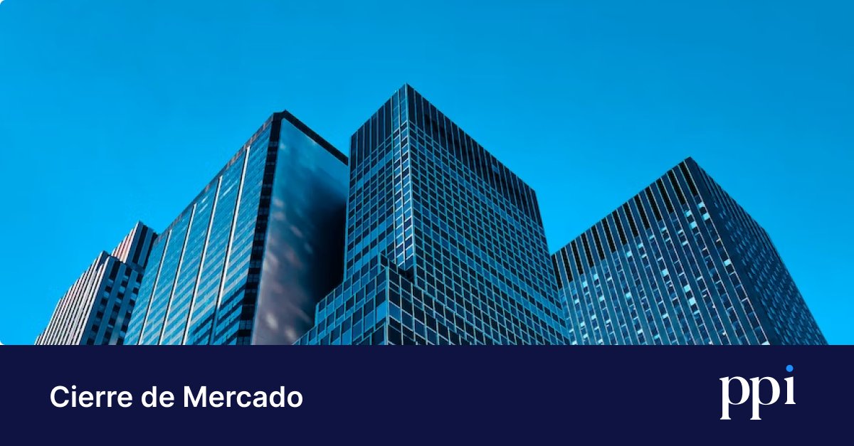 pportfolio's tweet photo. Leé el cierre de mercados de hoy acá
https://t.co/LaPXbgIiw8 https://t.co/Wlhw6KJEhu