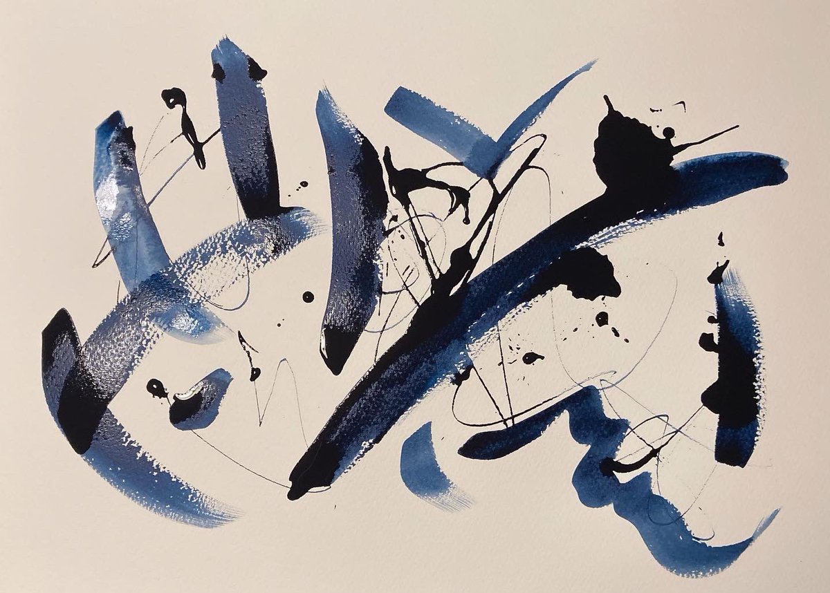 draw4wellbeing's tweet image. Indigo ink, just had some more paper today, can’t resist using it!! #indigoink #markmaking #markmakingart #mentalhealthawareness #mentalhealthmatters #mentalhealth #endthestigmaofmentalhealth #endthestigma #creativewellbeing #wellbeing #drawingforwellbeing