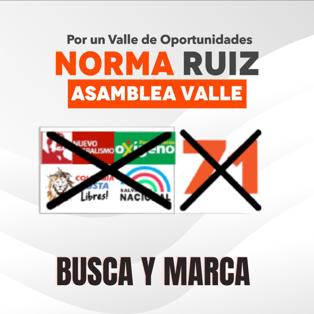 Soynormaruiz's tweet photo. 🧡🦁🗳️A solo 4 días, tendremos en nuestras manos la oportunidad de transformar el Valle del Cauca. Es una responsabilidad de todos. ¡El domingo 29 de octubre, sal con tu familia y amigos para reafirmar nuestra victoria! #71ElVALLECONNORMA🚩 https://t.co/rohz9rtJZj