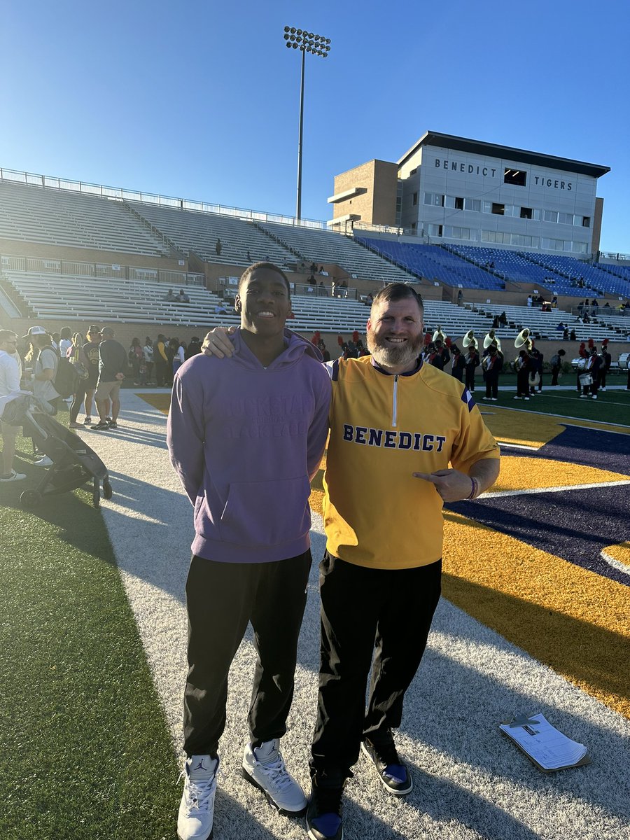 MontrellByrd's tweet photo. Thanks @GoTigers_BC for the great visit. https://t.co/PmQojg7BmE