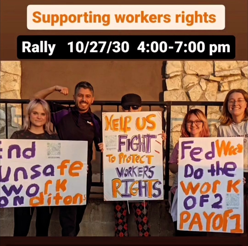 Lonestartlabors's tweet photo. Support grows!!
.
.
#fedex #strike #fedexstrike #austintexas #austin https://t.co/HHViMGRMTn