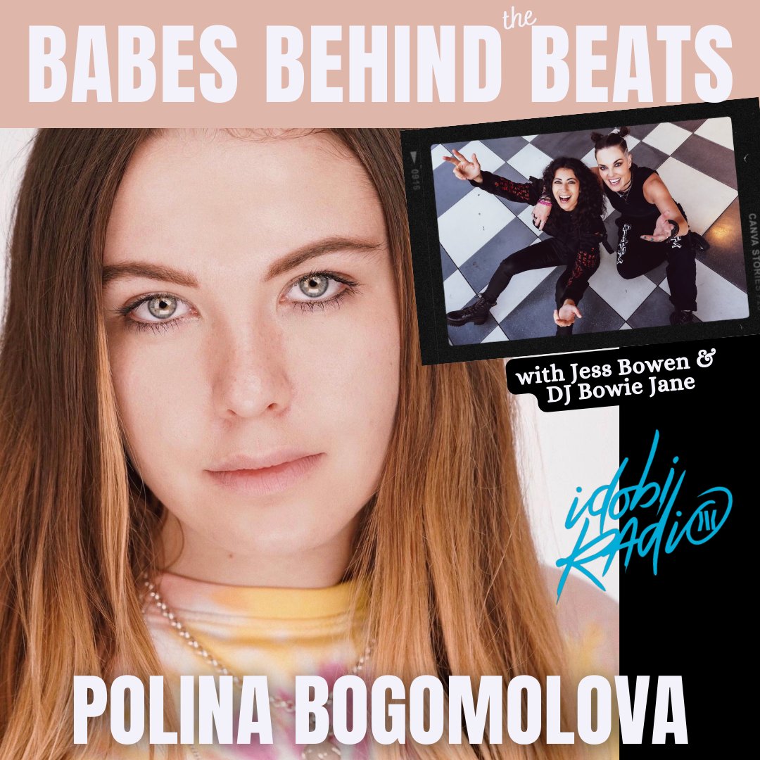 babesbehindbeat's tweet photo. TONIGHT 7pm ET on @idobiradio and 8pm ET on all podcast platforms, we chat with music manager POLINA BOGOMOLOVA! @paulinaamoon ! 

#musicmanagement #musicmanager #bb25 #bowiejane #jessbowen #jworra https://t.co/AQlah478hn