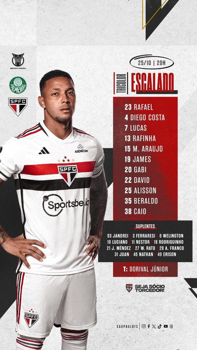 Ademicon é a nova patrocinadora do São Paulo - SPFC