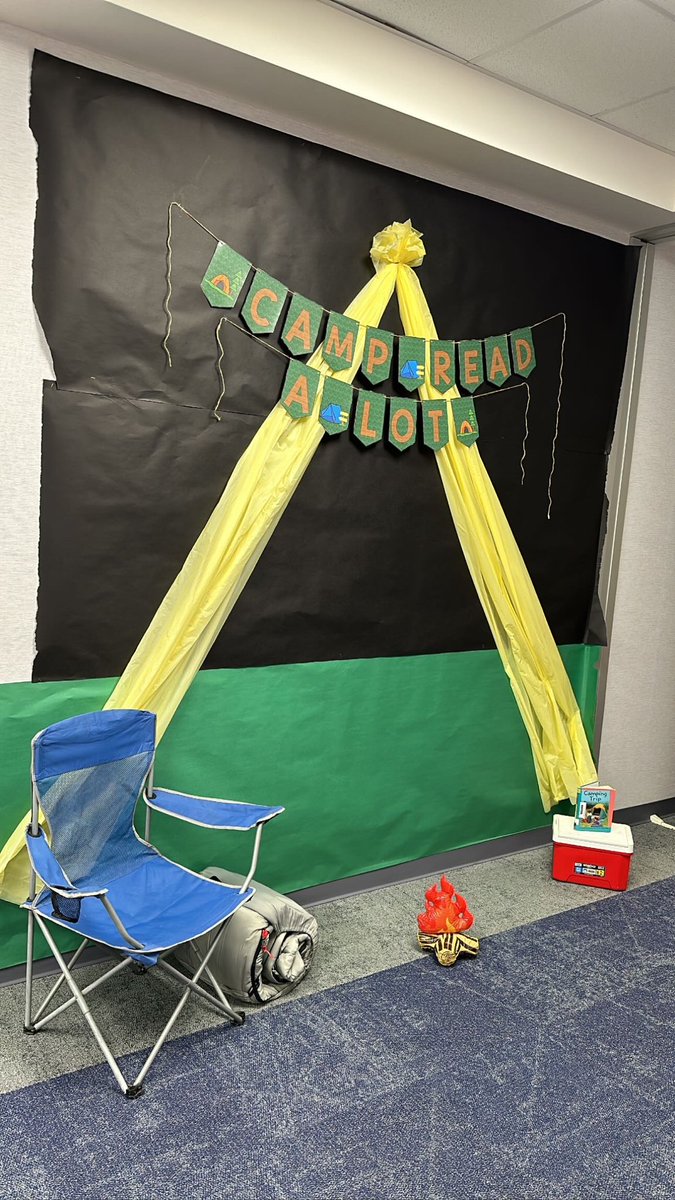 MrDennisB's tweet photo. North White Elementary 2nd Grade Family Night- 🏕️ Camp Read-a-Lot 🏕️ https://t.co/Mg8s5LbC3G