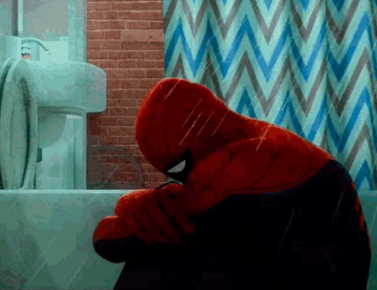 9GAG's tweet photo. When the therapist tells me that my constant feeling of something bad is about to happen is called “anxiety” not "spidey sense” https://t.co/wgAMVfCESE