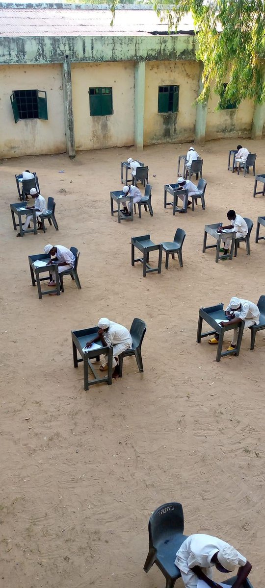daily_nigerian's tweet photo. Students of GSS Kwankwaso, Kano, writing their Chemistry C.A. Test

Photo📸 Jazuli Baba Ali https://t.co/OEQBkwlefo