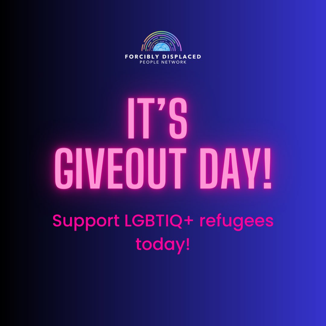 🌈 It's GiveOUT Day! Today, we come together to make a difference in the lives of LGBTIQ+ refugees. 🏳️‍🌈 We are fundraising for the LGBTIQ+ community sponsorship program. 

Donate today and your contribution will be doubled! giveoutday.org.au/o/thrive-toget…

#giveoutAU
#giveoutday2023