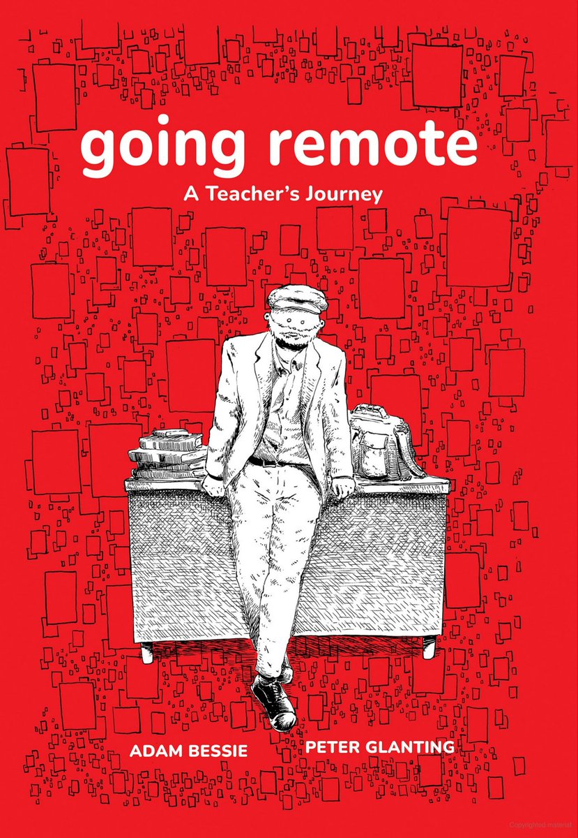 MFAC alumni Pete Glanting and friend of the program @AdamBessie are coming to @AjuanMance Advanced Comics class on Saturday Nov. 4th to talk about their graphic novel “Going Remote”! “Going Remote” is a joint production of The Censored Press and Seven Stories Press.