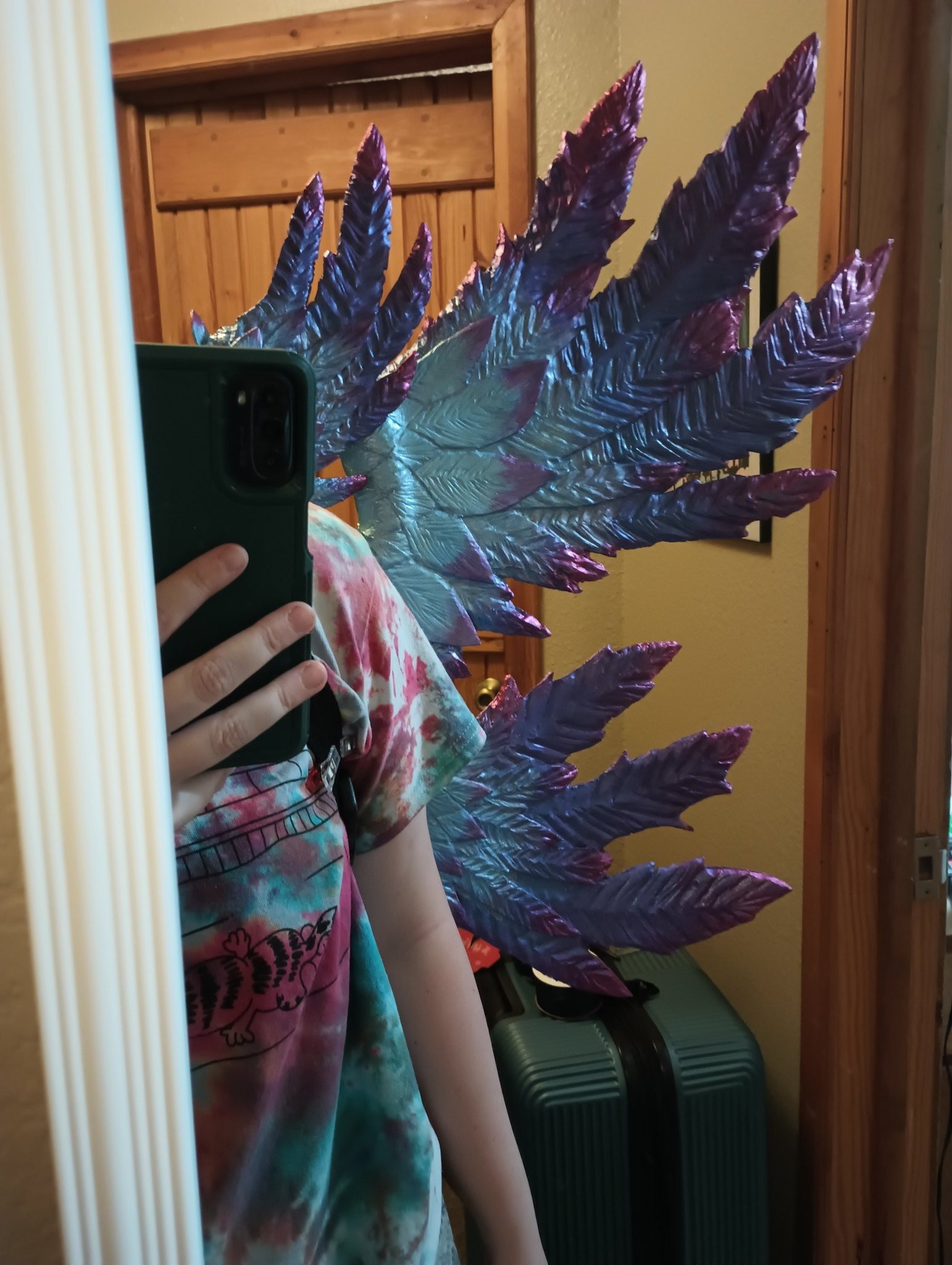 Fwivo on X: I am not good at updating this but here is what the weapon  looked like before it got painted. Also wing frame before I hid the mess  with faux