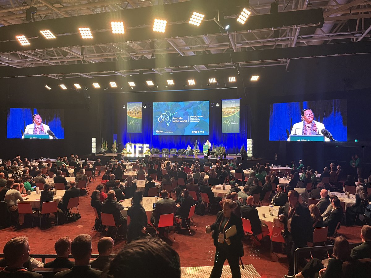 Richard Shannon (@horttake) on Twitter photo Off and away at the <a href="/NationalFarmers/">National Farmers' Federation</a> Federation Conference 2023 with a Welcome to Country. Huge program ahead across trade, sustainability and innovation.
#auspol #ausag #agribusiness Off and away at the <a href="/NationalFarmers/">National Farmers' Federation</a> Federation Conference 2023 with a Welcome to Country. Huge program ahead across trade, sustainability and innovation.
#auspol #ausag #agribusiness