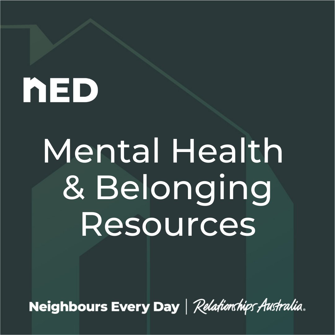 October is #MentalHealthMonth and knowing how to respond to mental ill-health can be confusing and confronting. Read our tip sheet here neighbourseveryday.org/wp-content/upl… 
#ShareBelonging