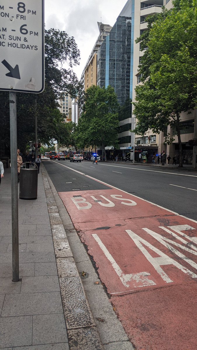 CFMEU rally down Elizabeth St, Sydney