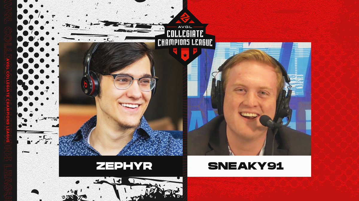 The Collegiate Champions League kicks off tonight at 7pm ET! Be sure to tune in to watch all the action unfold. 🎙️ @ZephyrCasts & @MYST_Sneaky91 🎥 @ShenUesports 📺 twitch.tv/AVGL